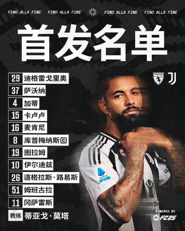 【意甲】耶尔德兹破门莫塔红牌，尤文图斯1比1都灵